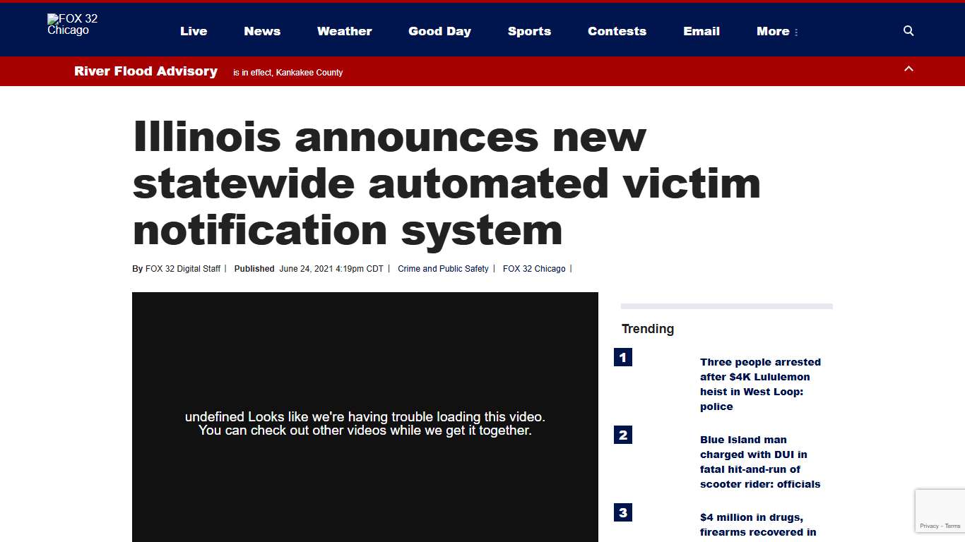 Illinois announces new statewide automated victim notification system FOX 32 Chicago