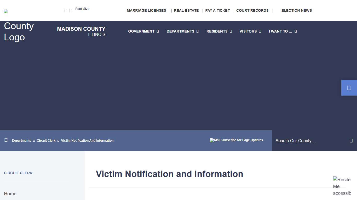 Welcome to Madison County, IL